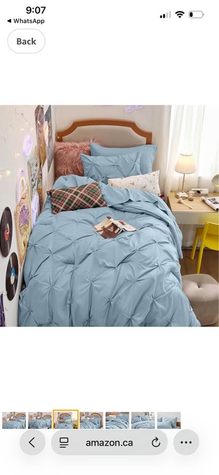 Bedsure Twin Comforter Sets - 5 Pieces - Sealed - photo 2
