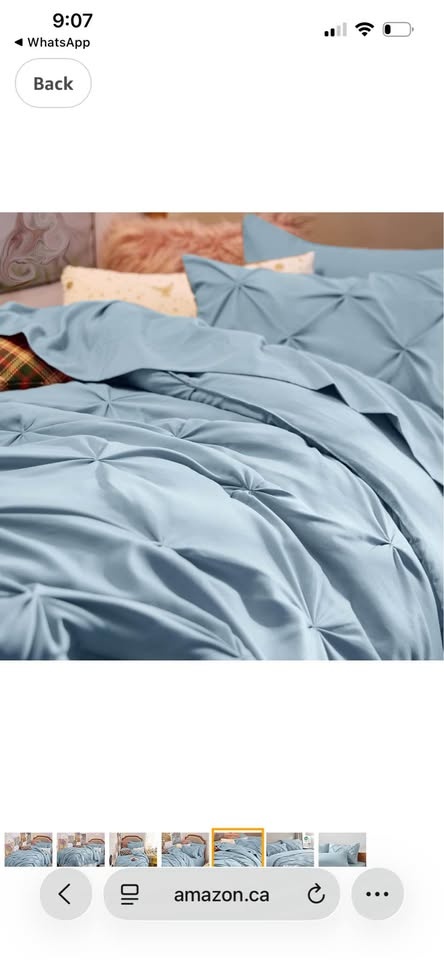 Bedsure Twin Comforter Sets - 5 Pieces - Sealed - photo 3