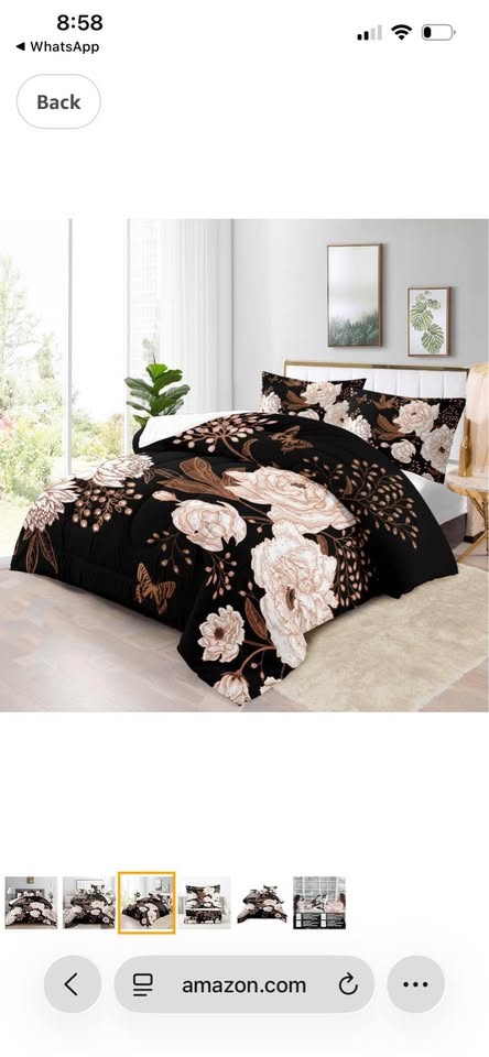 Raphus Cucullatus Dark Floral Bedding Comforter Set Twin - photo 2