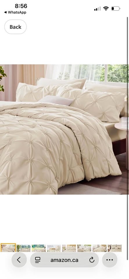 BEDELITE Twin Comforter Set Beige - 2 Pieces