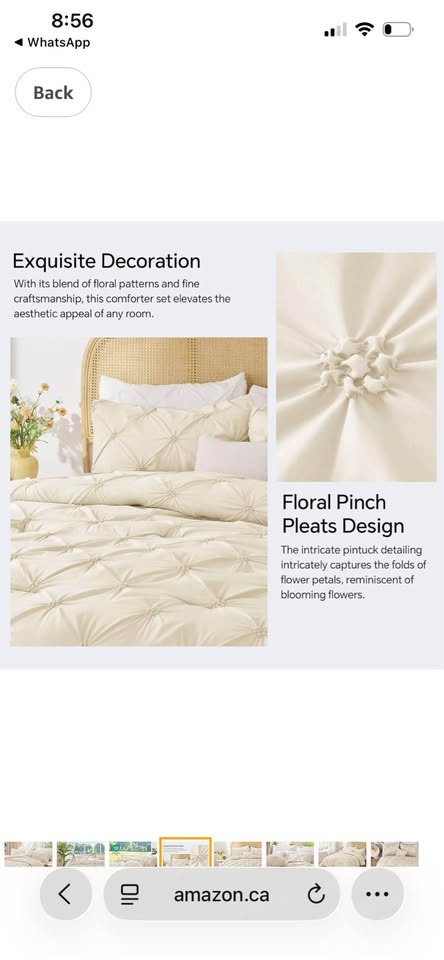 BEDELITE Twin Comforter Set Beige - 2 Pieces - photo 2
