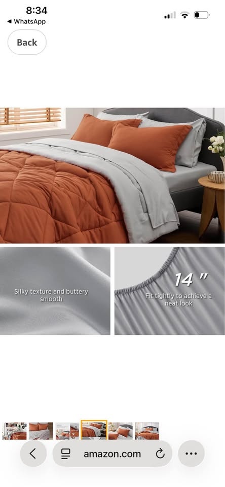 Bedsure Twin XL Comforter Set - 5 Pieces - photo 3