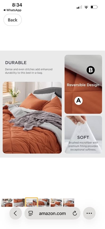Bedsure Twin XL Comforter Set - 5 Pieces - photo 4