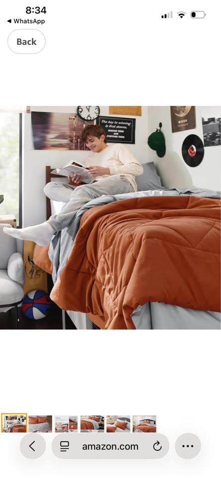 Bedsure Twin XL Comforter Set - 5 Pieces - photo 5