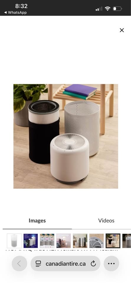 NOMA iQ True HEPA Smart Wi-Fi Medium Air Purifier - photo 5