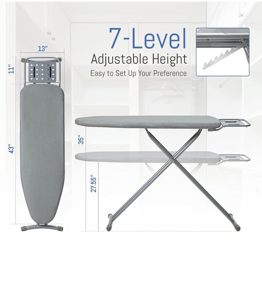Grey Heavy Duty Ironing Board by BlissBoard - photo 2
