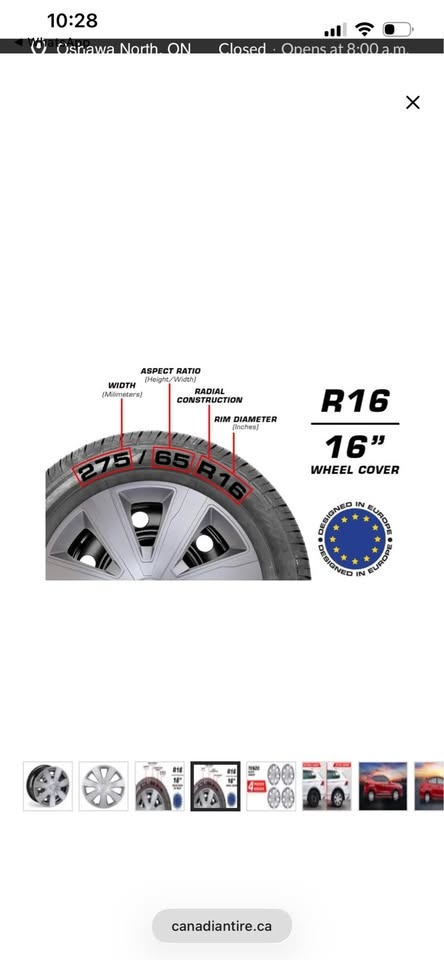 DriveStyle Tenzo Wheel Cover/Hub Cap, Silver, 16-in, 4-pk - photo 4