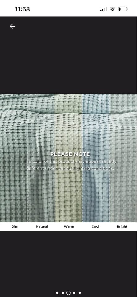 Bedsure Cotton & Bamboo Waffle Blanket - Sealed Pack - photo 3