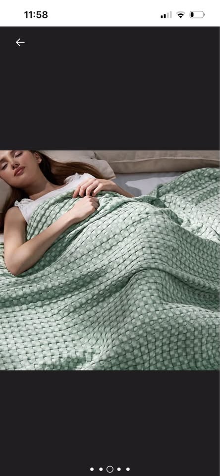 Bedsure Cotton & Bamboo Waffle Blanket - Sealed Pack - photo 4