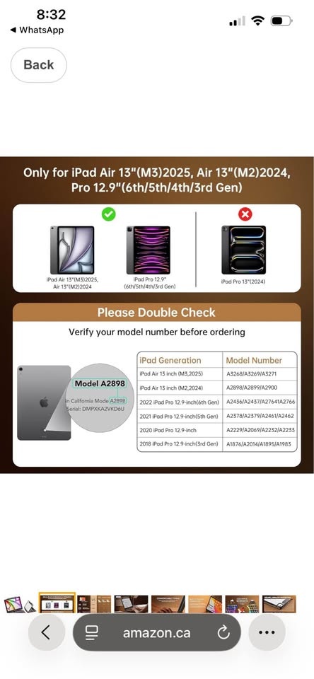 GUSGU Transparent Case with Wireless Keyboard for iPad Air 13-in - photo 2