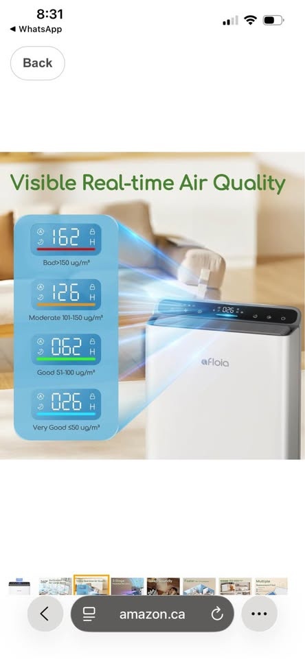 Afloia Air Purifier for Large Rooms (Up to 2000 sq ft) - photo 3