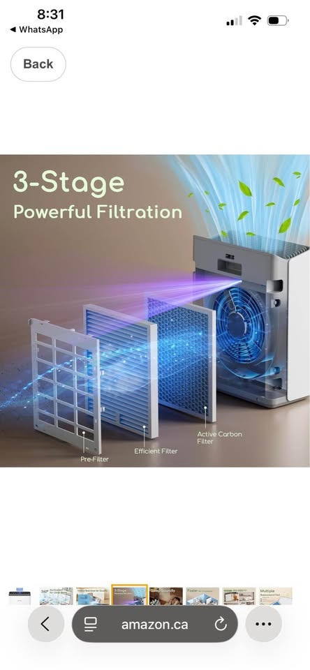 Afloia Air Purifier for Large Rooms (Up to 2000 sq ft) - photo 4