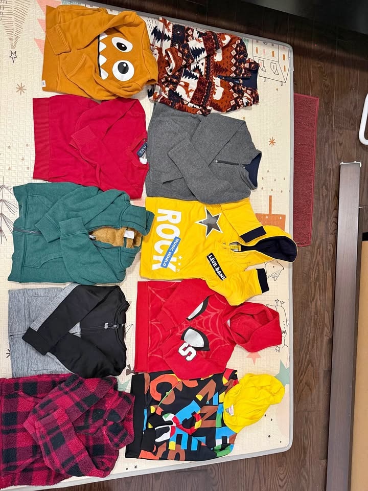2T Winter Wear Hoodies/Sweaters for Boy (10 pcs)