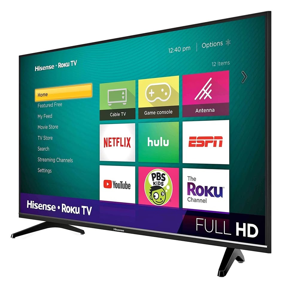 Hisense 43” 4K UHD Roku Smart TV