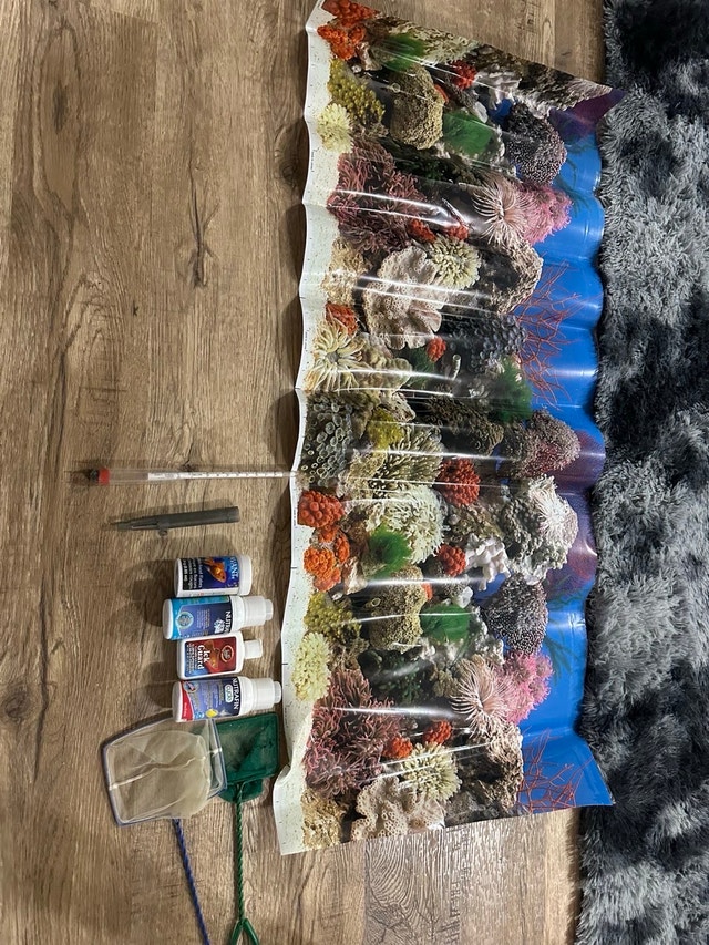 Complete 52 Gallon Fish Tank Setup with Stand - photo 2