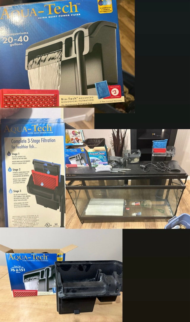 Complete 52 Gallon Fish Tank Setup with Stand - photo 4