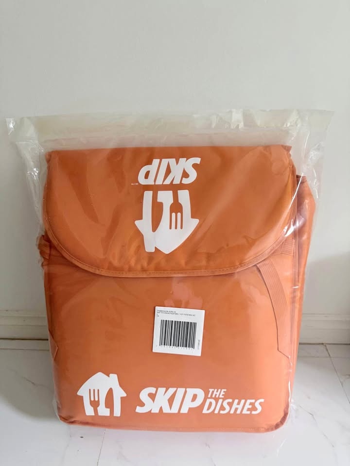 Skip The Dishes Pizza/Hot Food Bag - New!