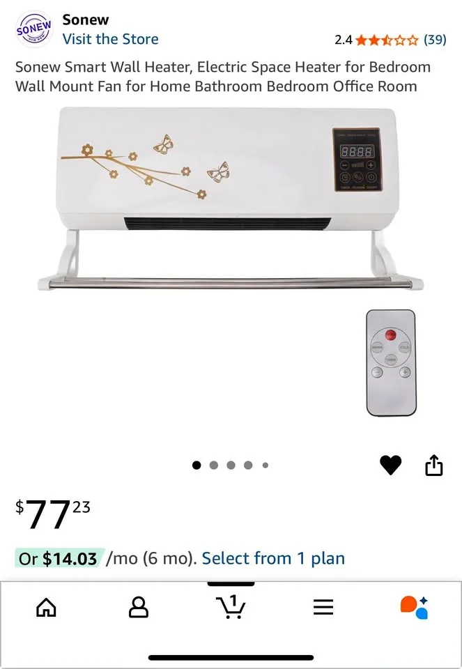 Smart Wall Heater thumbnail