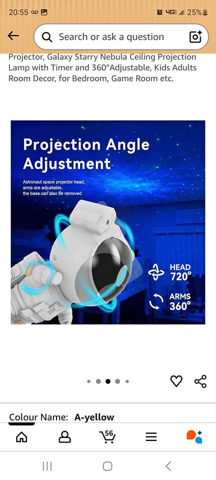Starry Sky Projector