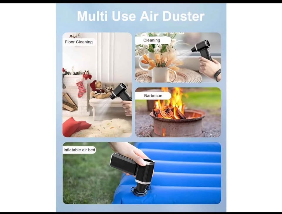 Cordless Air Duster - Super Power Adjustable Speed - photo 4