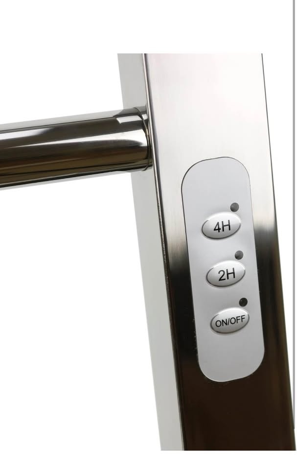 WarmlyYours Ibiza Towel Warmer Brushed Plug-in 6 Bar - photo 4