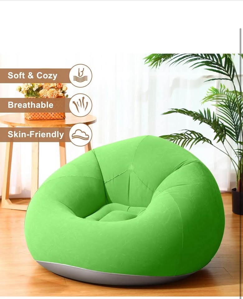 Realspring 6 Bean Bag Chairs w/ Electric Pump - photo 3