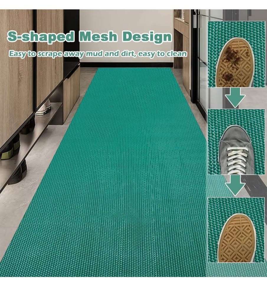 3 x 10 FT Drainage Floor Mat - 0.22" Thick Commercial Non-Slip M - photo 2