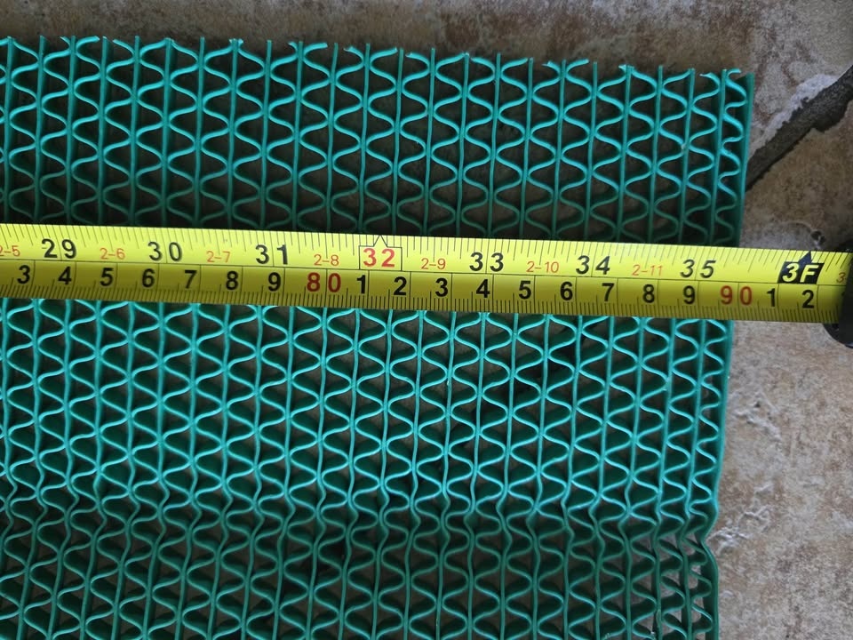 3 x 10 FT Drainage Floor Mat - 0.22" Thick Commercial Non-Slip M - photo 3