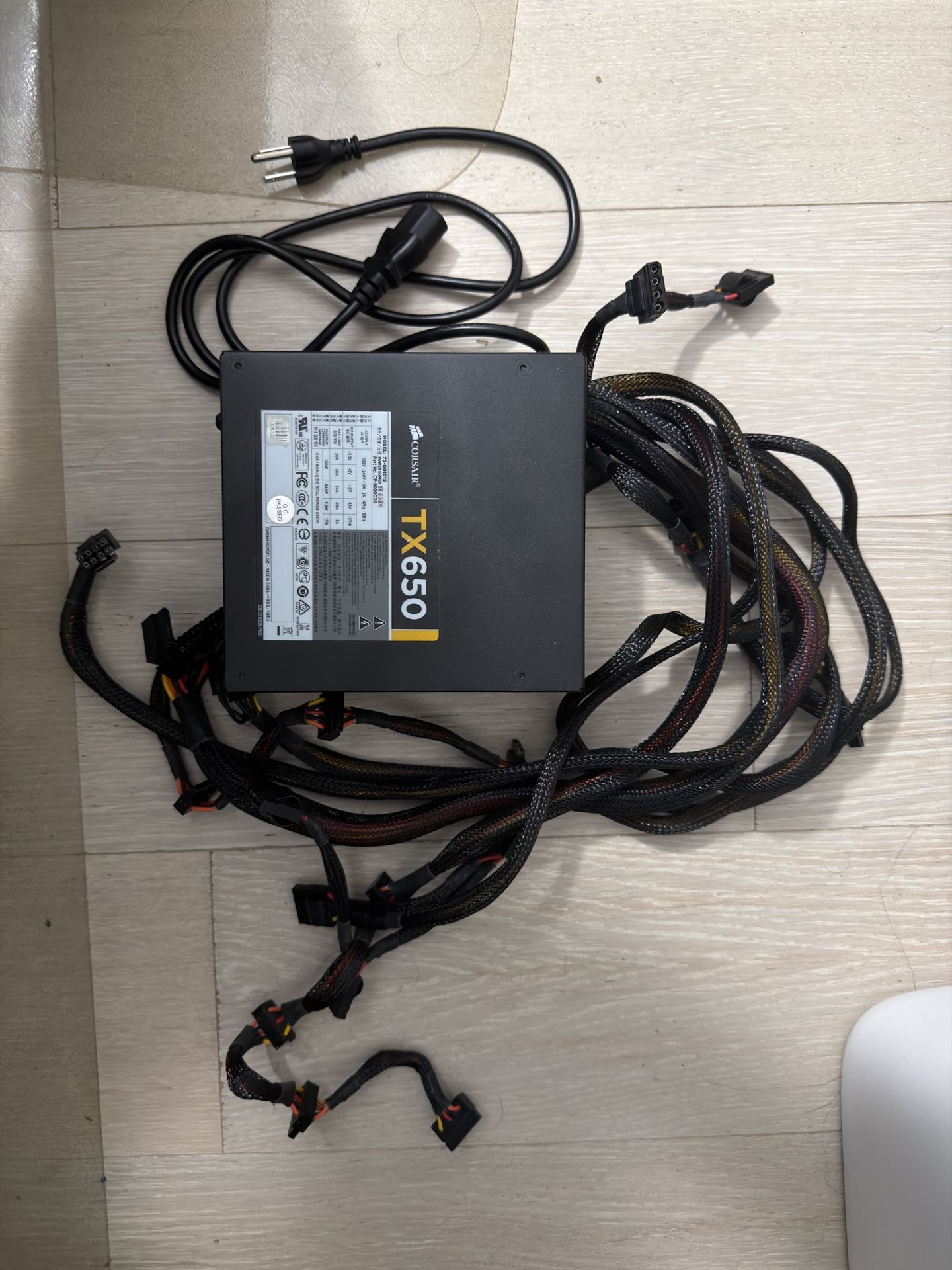Corsair 650 Watt Power Supply Unit