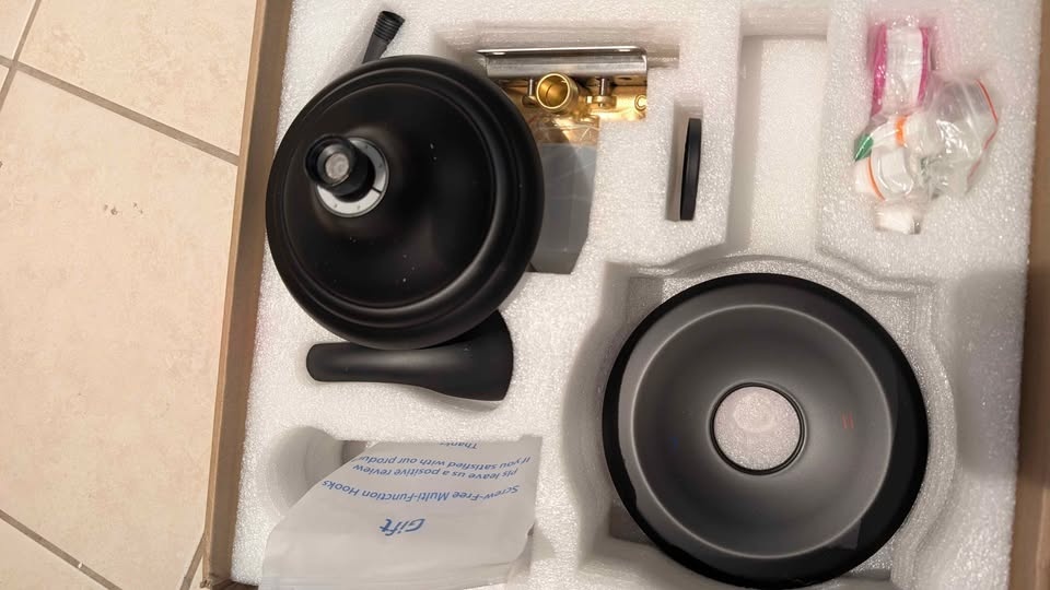 Brand New Rainlex Shower Faucet Kit - Matte Black - photo 5