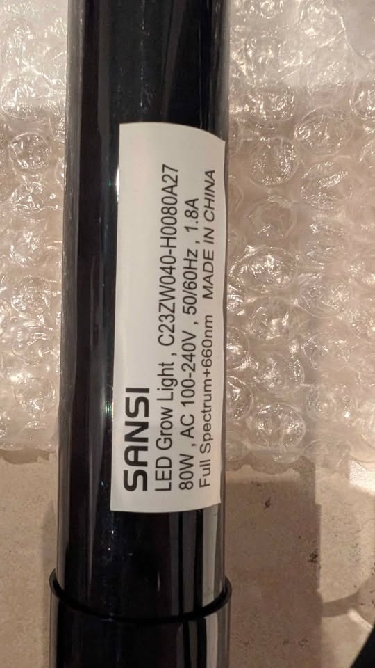 SANSI T10 55W LED Grow Light - Dimmable with Timer - photo 4