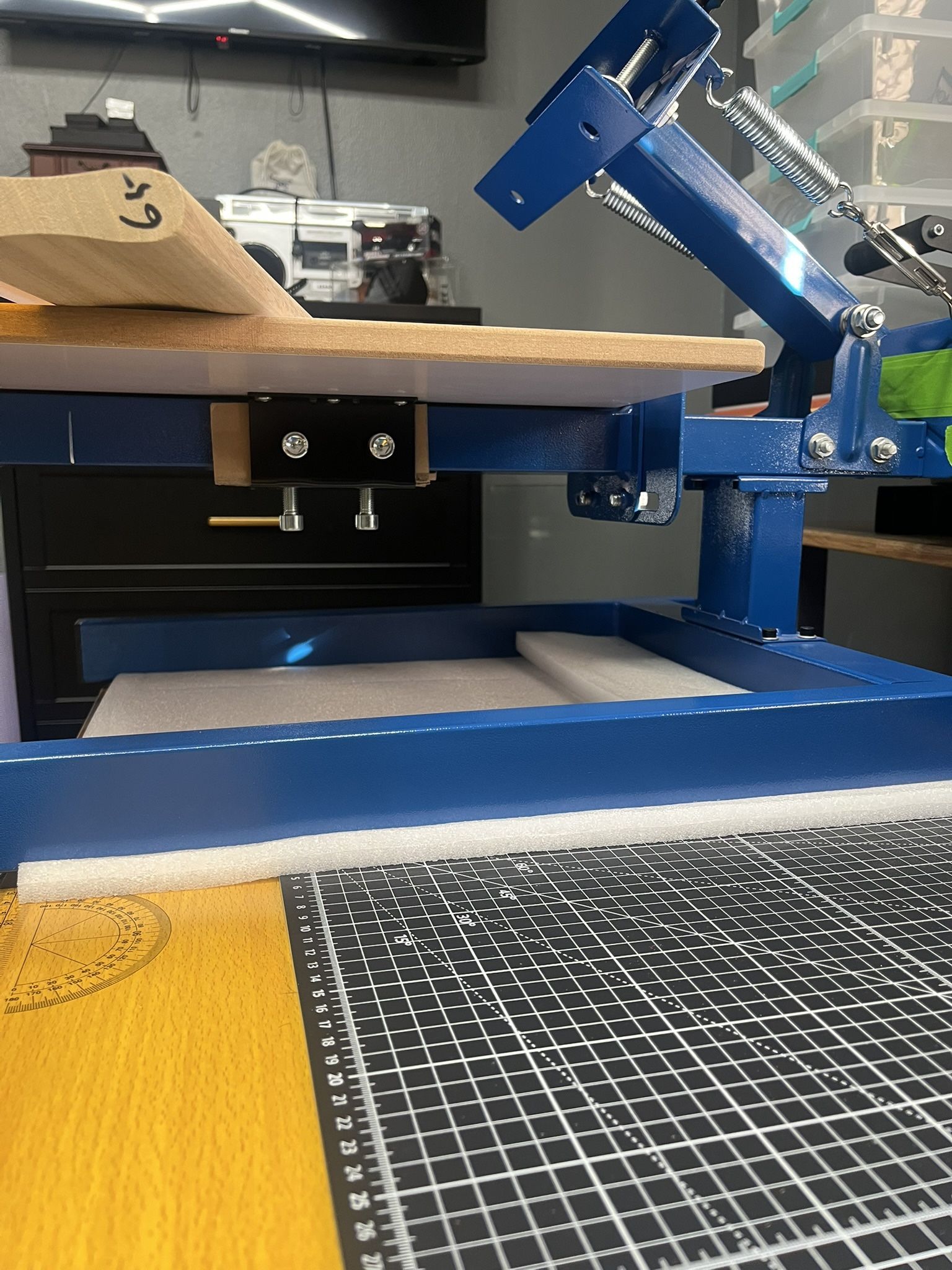Single Color Silk Screen With Working Table - photo 2