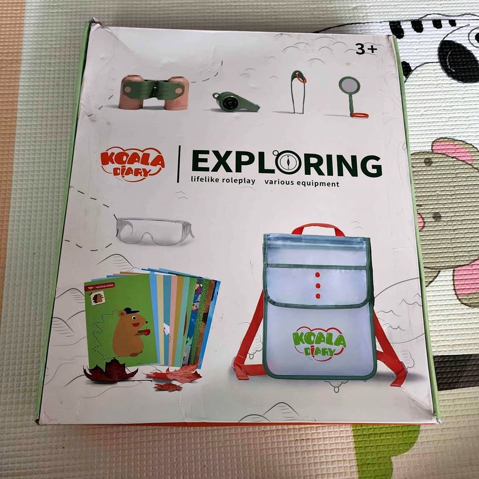 Kids backpack explorer kit