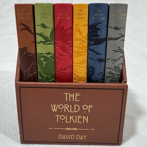 The World of Tolkien by David Day 6-Book Hardcover Boxed Set
