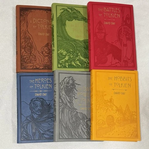 The World of Tolkien by David Day 6-Book Hardcover Boxed Set - photo 3
