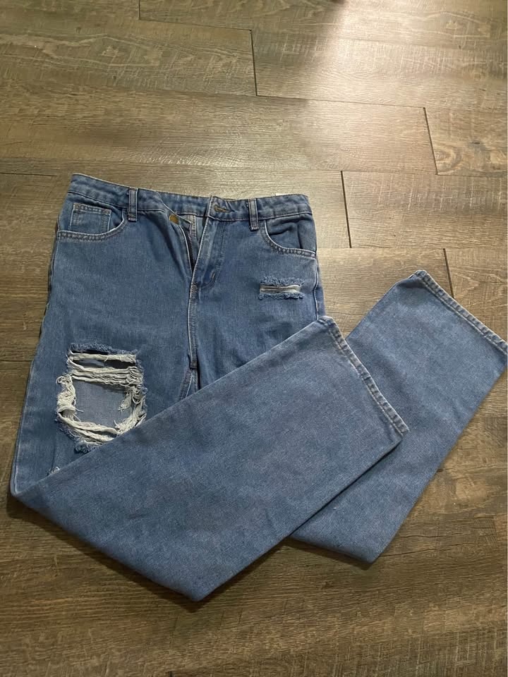 Shein 14Y Ripped Jeans - photo 2