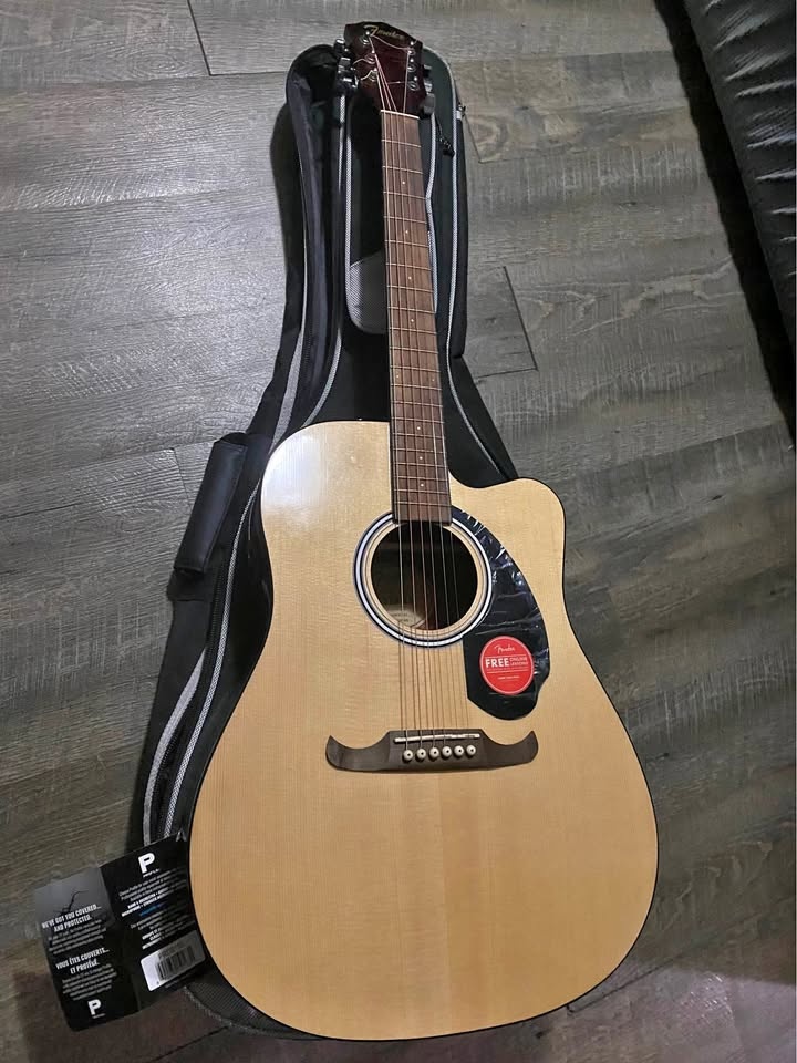 Fender Acoustic Guitar with Gig Bag