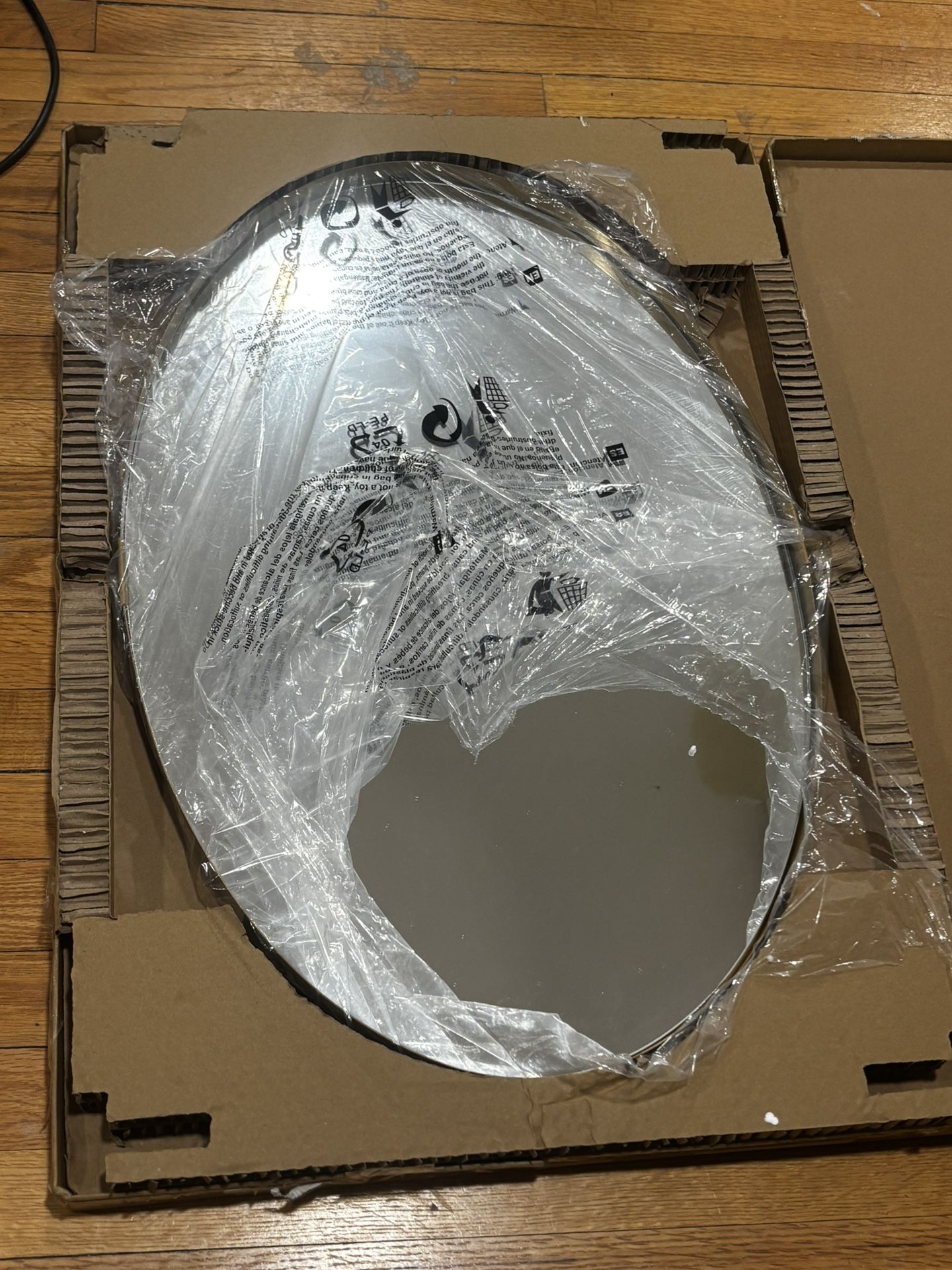 Oval Pivot Bathroom Mirror - photo 4