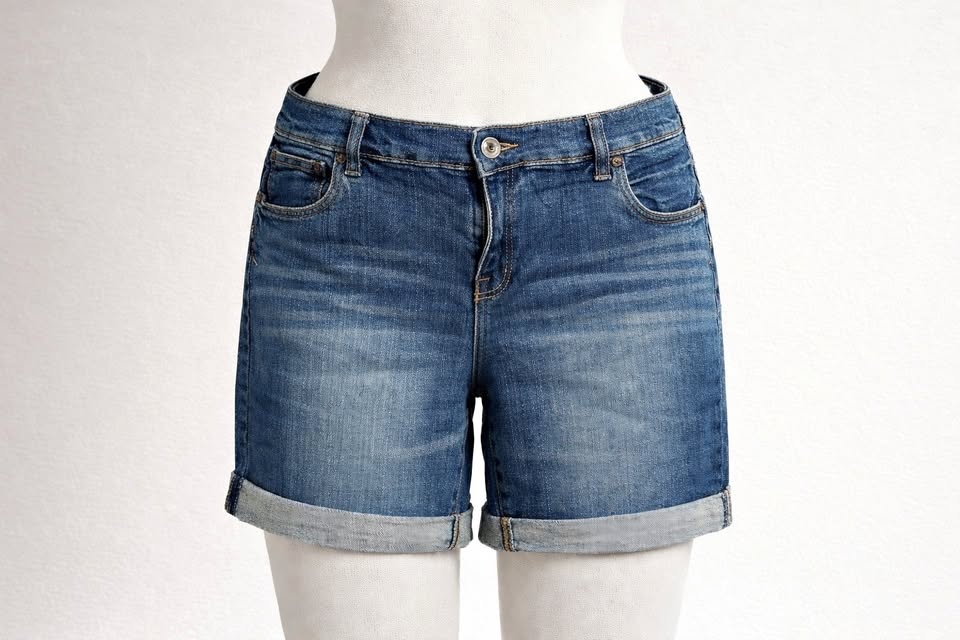 Blue Notes Women’s Denim Shorts – Size 34 Waist
