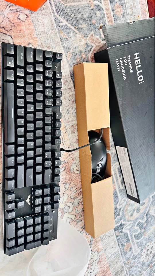 Havit HV-KB389L RGB Gaming Keyboard – Excellent Condition