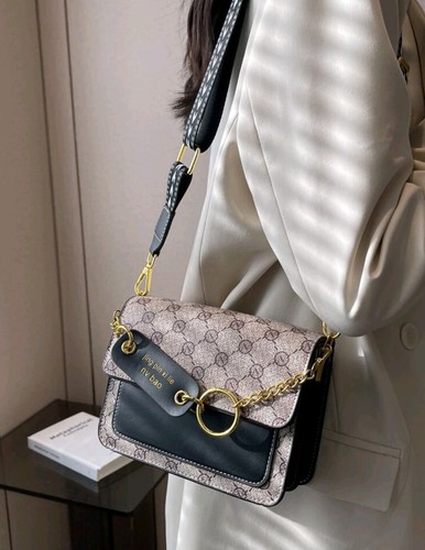 Mini Letter Graphic Square Bag - photo 2