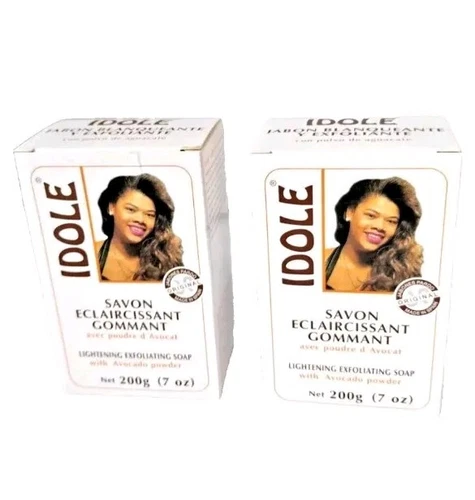 IDOLE Lightening Exfoliating Soap w/ Avocado Powder (2 Pack)