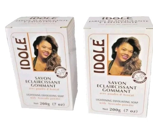 IDOLE Lightening Exfoliating Soap w/ Avocado Powder (2 Pack) - photo 3
