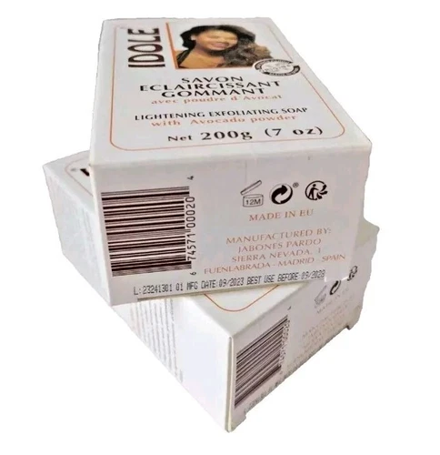 IDOLE Lightening Exfoliating Soap w/ Avocado Powder (2 Pack) - photo 4