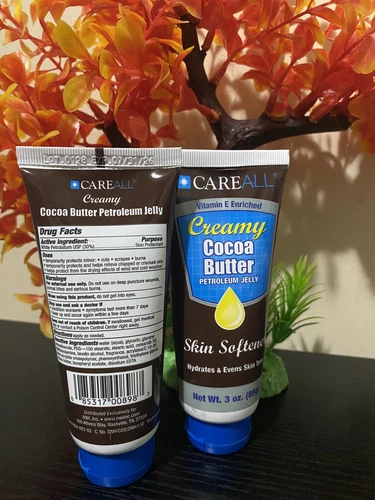 Set of 2 Creamy Cocoa Butter Petroleum Jelly 3oz - photo 4