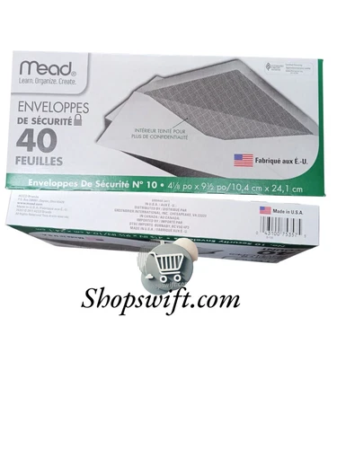 40 Security Envelopes White Letter Mailing Shipping, Confidentia