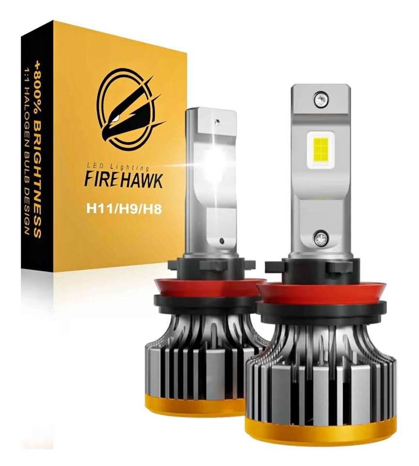 FIREHAWK H11/H9/H8 LED Headlights - Super Bright