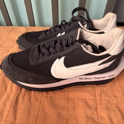 Nike LDV Waffle x Fragment x Sacai Light Smoke Grey Men's Sneake - photo 5