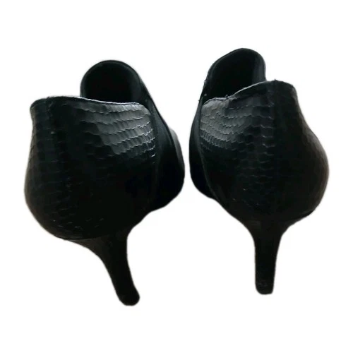 Anne Klein Flex Black Pointy Toe Bootie Size 8.5 Office Party At - photo 4