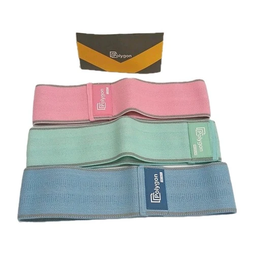 Polygon Fabric Resistance Bands Set (3 Pack)